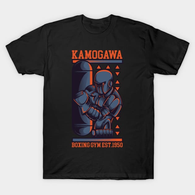 Kamogawa Hajime Club GYM T-Shirt by AssoDesign